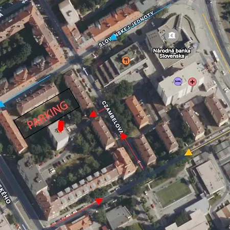 Apartrip Komenskeho Apartmán Košice